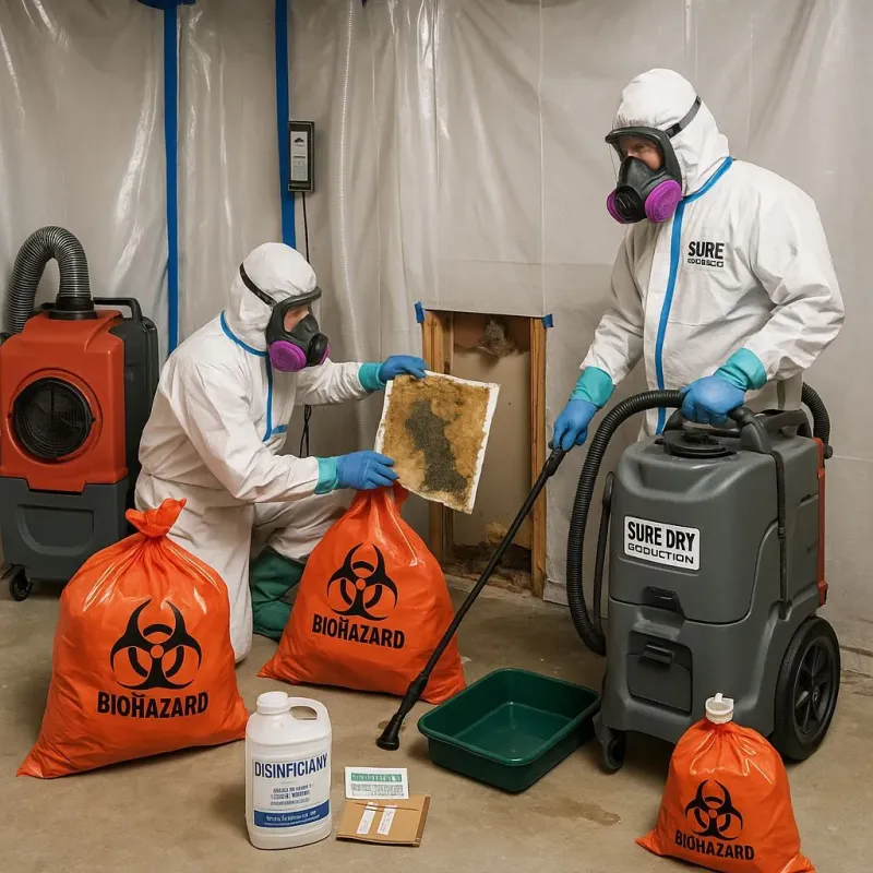 Contaminated Water Handling Protocols process in Bristow, OK