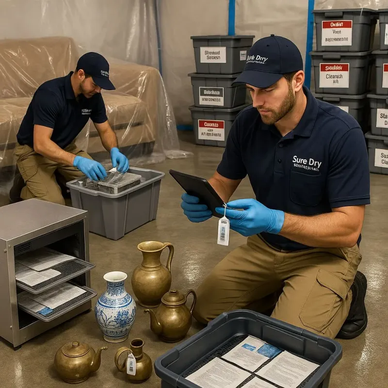 Content Protection and Restoration process in Bristow, OK