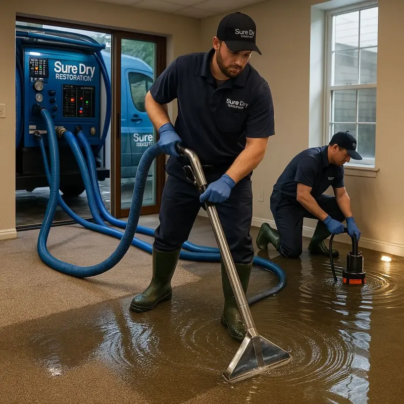 Water Extraction and Removal process in Bristow, OK